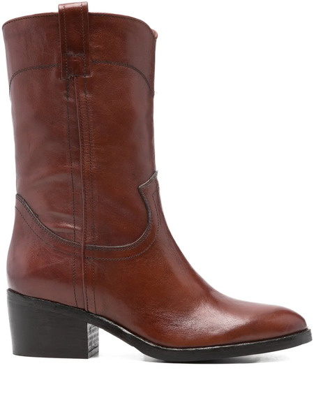  Curiositè Rovere 2808 Leather Boots - Brown 