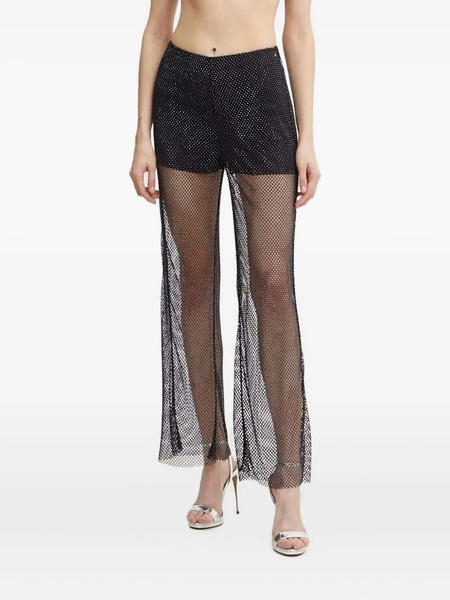  Custommade Petra Beaded Mesh Trousers - Black 