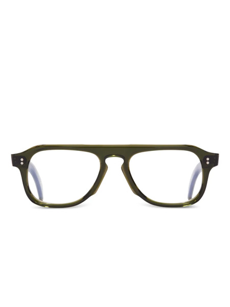  Cutler & Gross Pilot-frame Glasses - Green 
