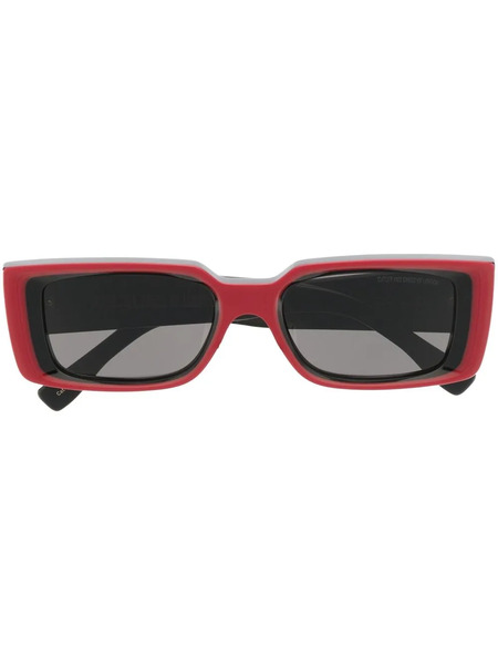  Cutler & Gross Rectangle-frame Sunglasses - Red 