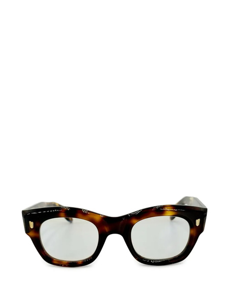  Cutler & Gross Round-frame Glasses - Brown 