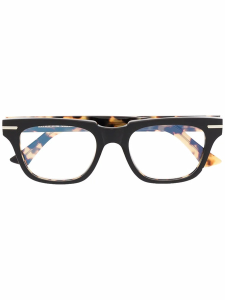  Cutler & Gross Square-frame Glasses - Brown 