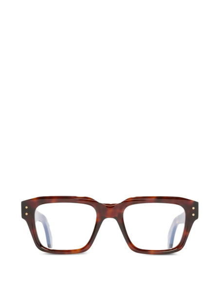  Cutler & Gross Square-frame Glasses - Brown 