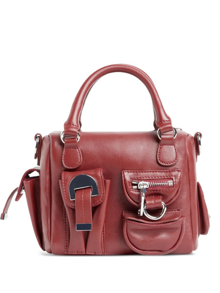  Cynthia Rowley Leather Cargo Mini Bag - Red 