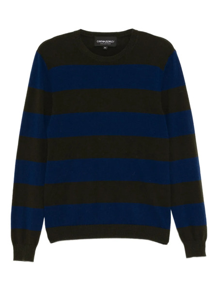  Cynthia Rowley Lucky Striped Top - Green 
