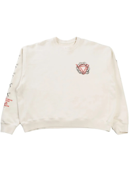  D-r-g-n Cotton Sweatshirt - Neutrals 