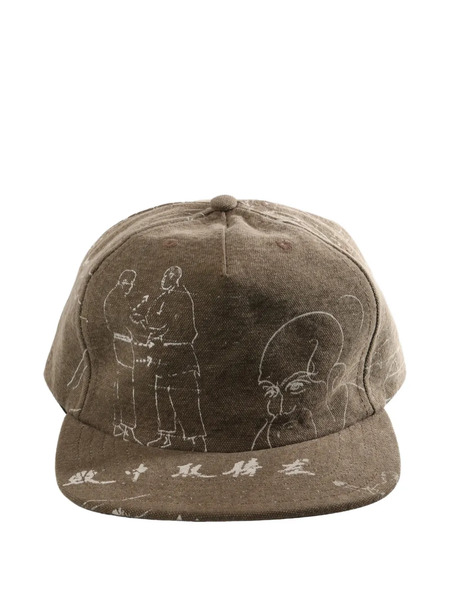  D-r-g-n Meditations Graphic Hat - Brown 