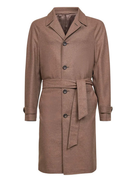  D4.0 Belted Coat - Brown 