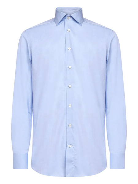  D4.0 Button Long-sleeves Shirt - Blue 