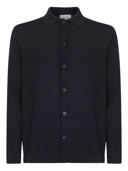  D4.0 Buttoned Cardigan - Blue 