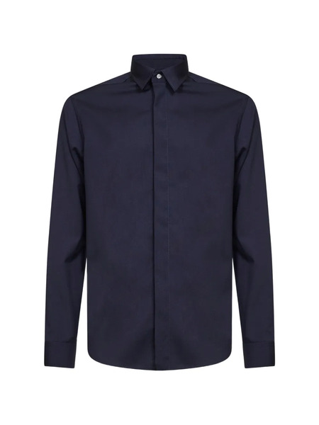  D4.0 Buttoned-cuffs Shirt - Blue 