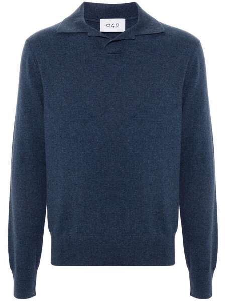  D4.0 Cashmere Sweater - Blue 