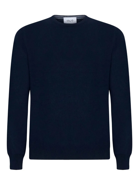  D4.0 Crew-neck Sweater - Blue 