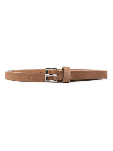  D4.0 Double-strap Leather Belt - Brown 