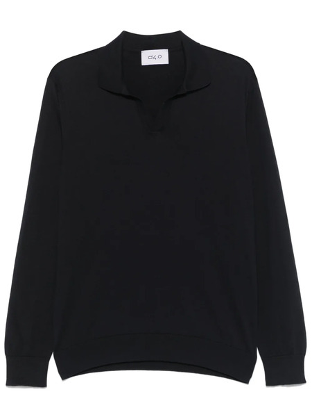  D4.0 Fine-knit Top - Blue 