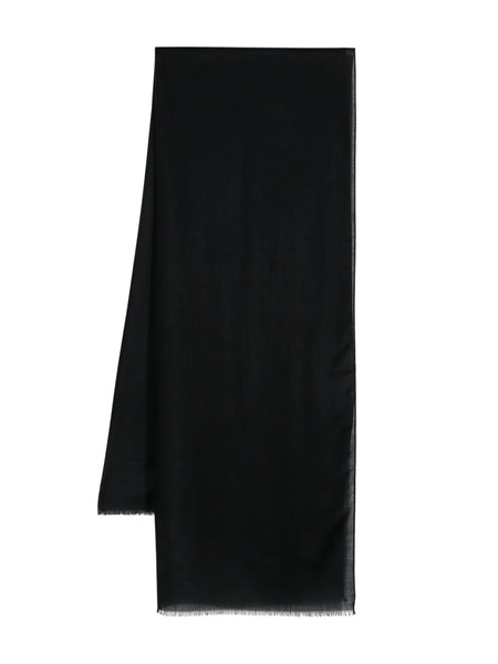  D4.0 Fringed Scarf - Blue 