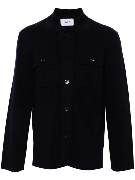  D4.0 Knitted Shirt - Blue 