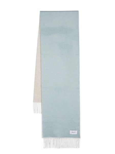  D4.0 Logo-patch Scarf - Blue 