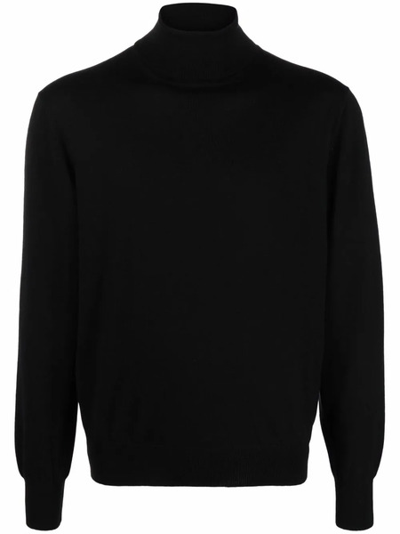  D4.0 Roll Neck Knitted Jumper - Black 