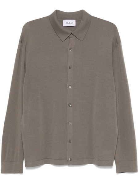  D4.0 Wool Cardigan - Grey 