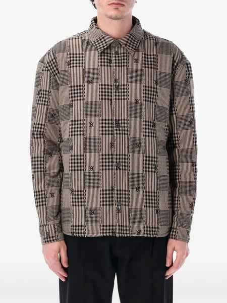  Daily Paper Check-patterned Shirt - Grey 