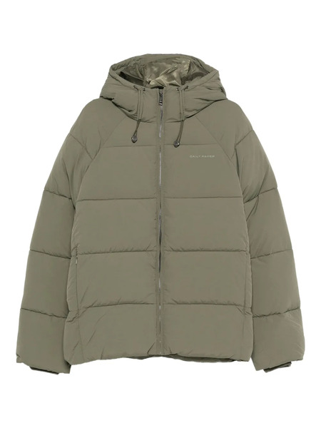  Daily Paper Hooded Puffer Jacket - Green 