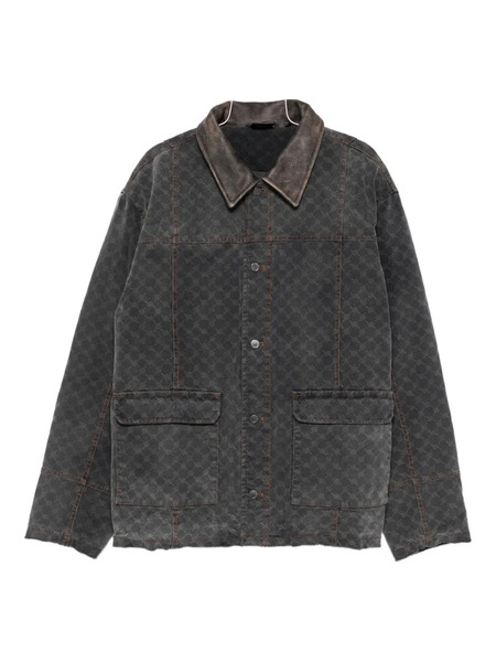  Daily Paper Patterned Pocket Jacket - Grey 