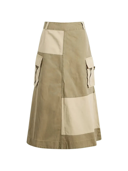  Damson Madder Marcelle Barn Maxi Skirt - Neutrals 