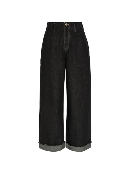  Damson Madder Pascal Loose-fit Jeans - Black 