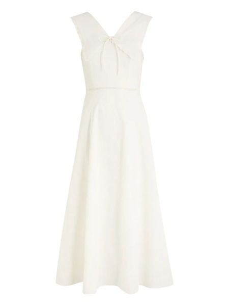  Damson Madder Zip-up Midi Dress - Neutrals 