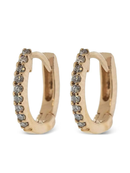 Dana Rebecca Designs 14k Rose Gold Diamond Earrings - Pink 