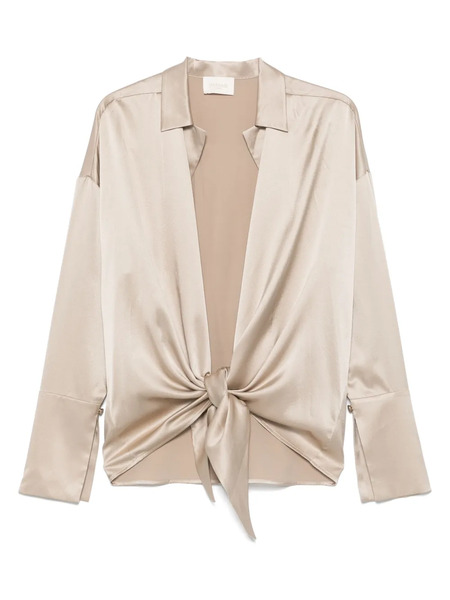  Danamé Satin Blouse - Neutrals 