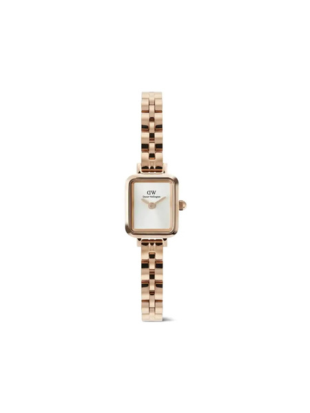  Daniel Wellington Mini Quadro 15mm - White 