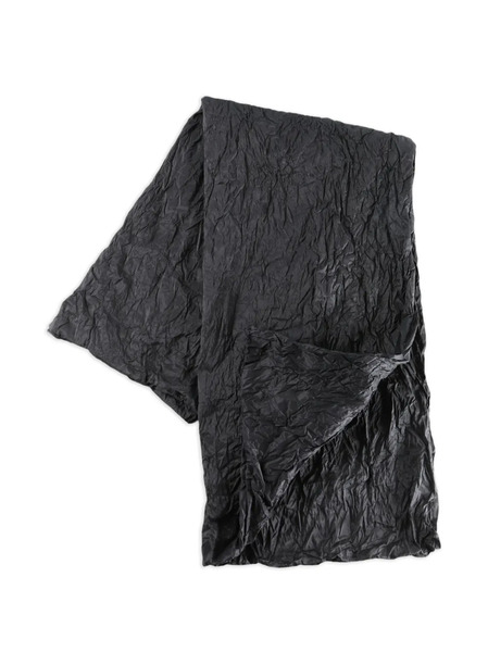  Daniela Gregis Crinkled Scarf - Black 