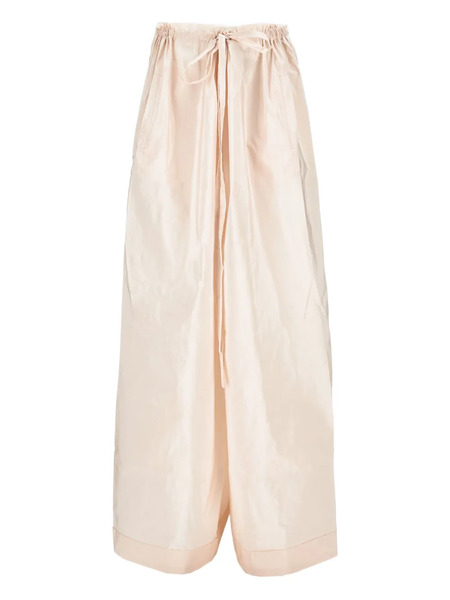  Daniela Gregis Drawstring Palazzo Pants - Pink 