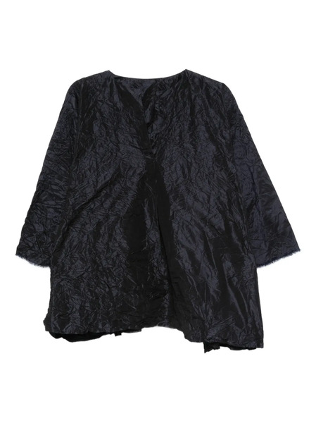 Daniela Gregis V-neck Silk Blouse - Blue 