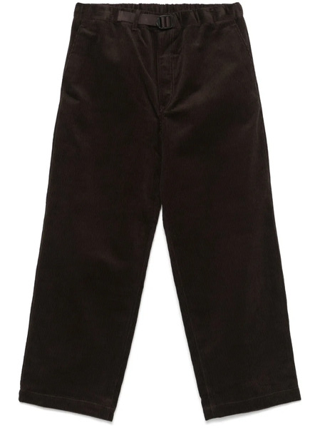  Danton Wide-leg Trousers - Brown 