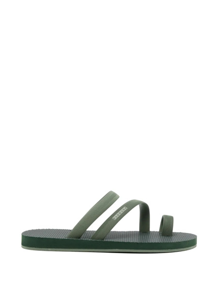  Danward Toe-strap Flat Sandals - Green 
