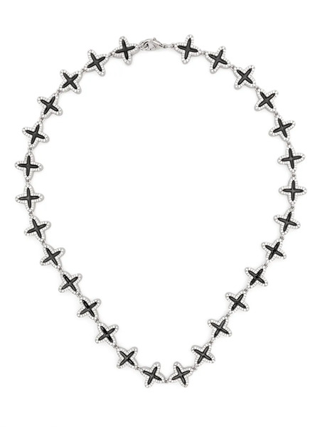  Darkai Clover Necklace - Silver 