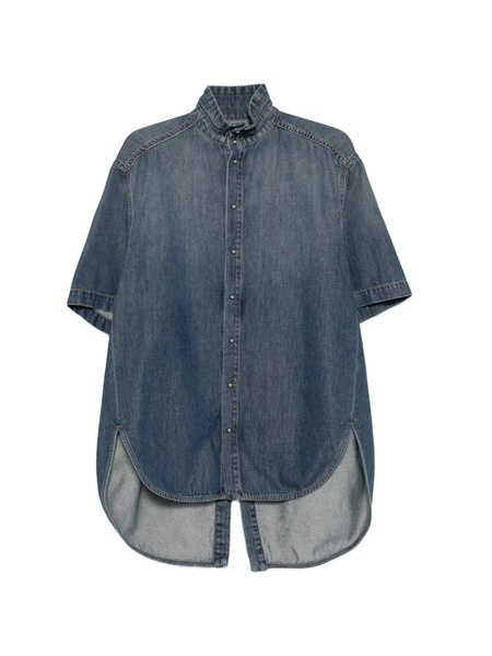  Darkpark Button Slate Shirt - Blue 