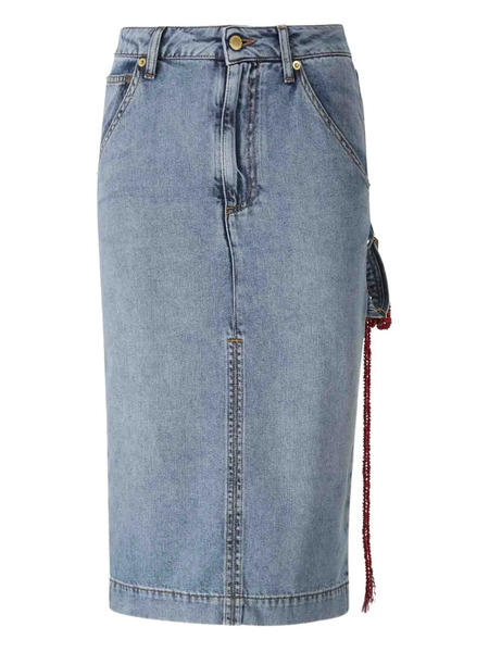 Darkpark Denim Skirt - Blue 