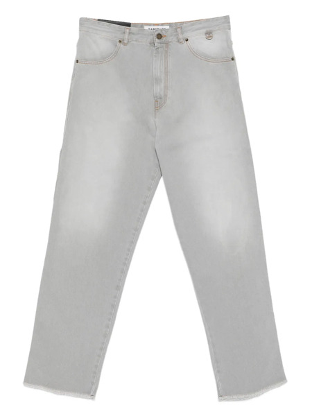  Darkpark Frayed-hem Jeans - Grey 