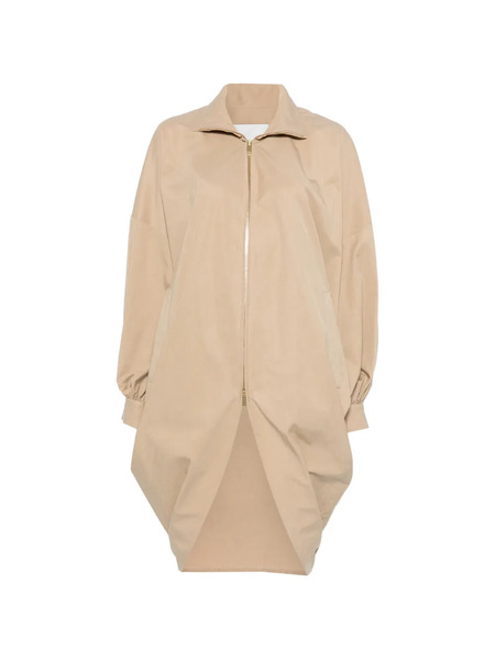  Darkpark Norma Draped-sleeve Bomber Jacket - Neutrals 