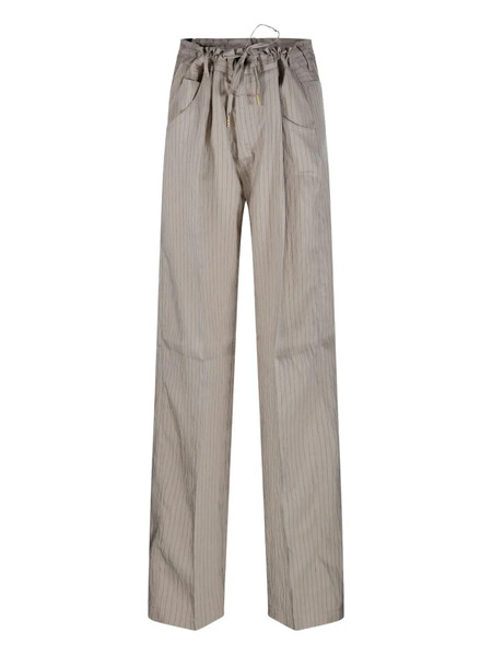 Darkpark Pinstriped Trousers - Neutrals 