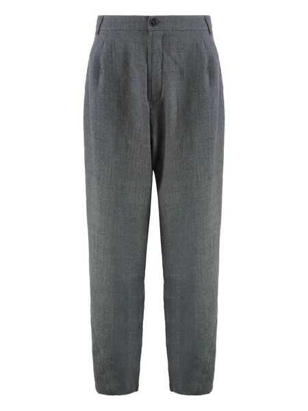  Darkpark Pleated Phebe Wool Trousers - Grey 