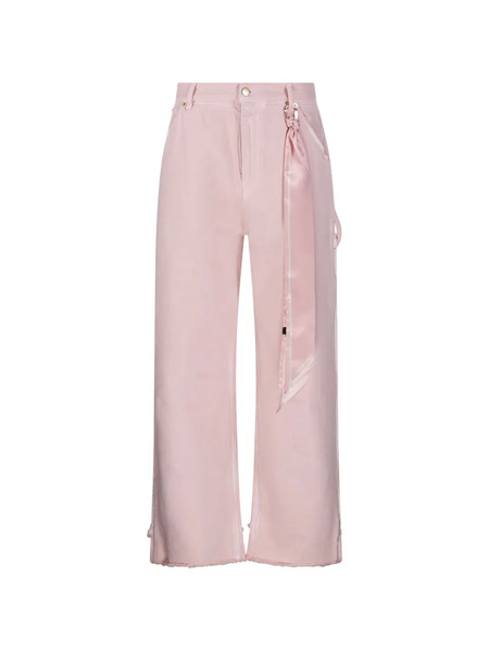  Darkpark Scarf-detail Jeans - Pink 