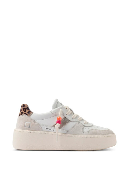  D.a.t.e. Court Platform Sneakers - White 