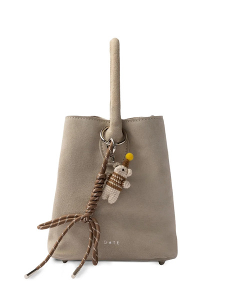  D.a.t.e. Keyring Shoulder Bag - Neutrals 