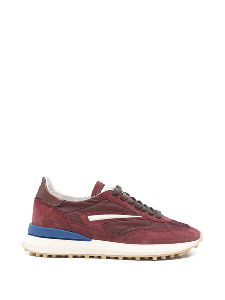  D.a.t.e. Leather Low-top Sneakers - Red 