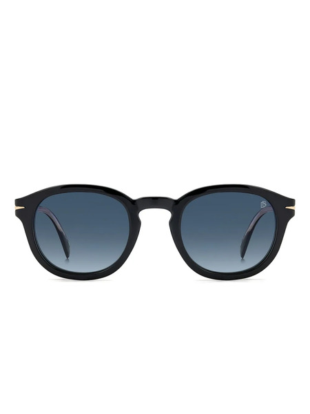  David Beckham Eyewear Round-frame Glasses - Black 
